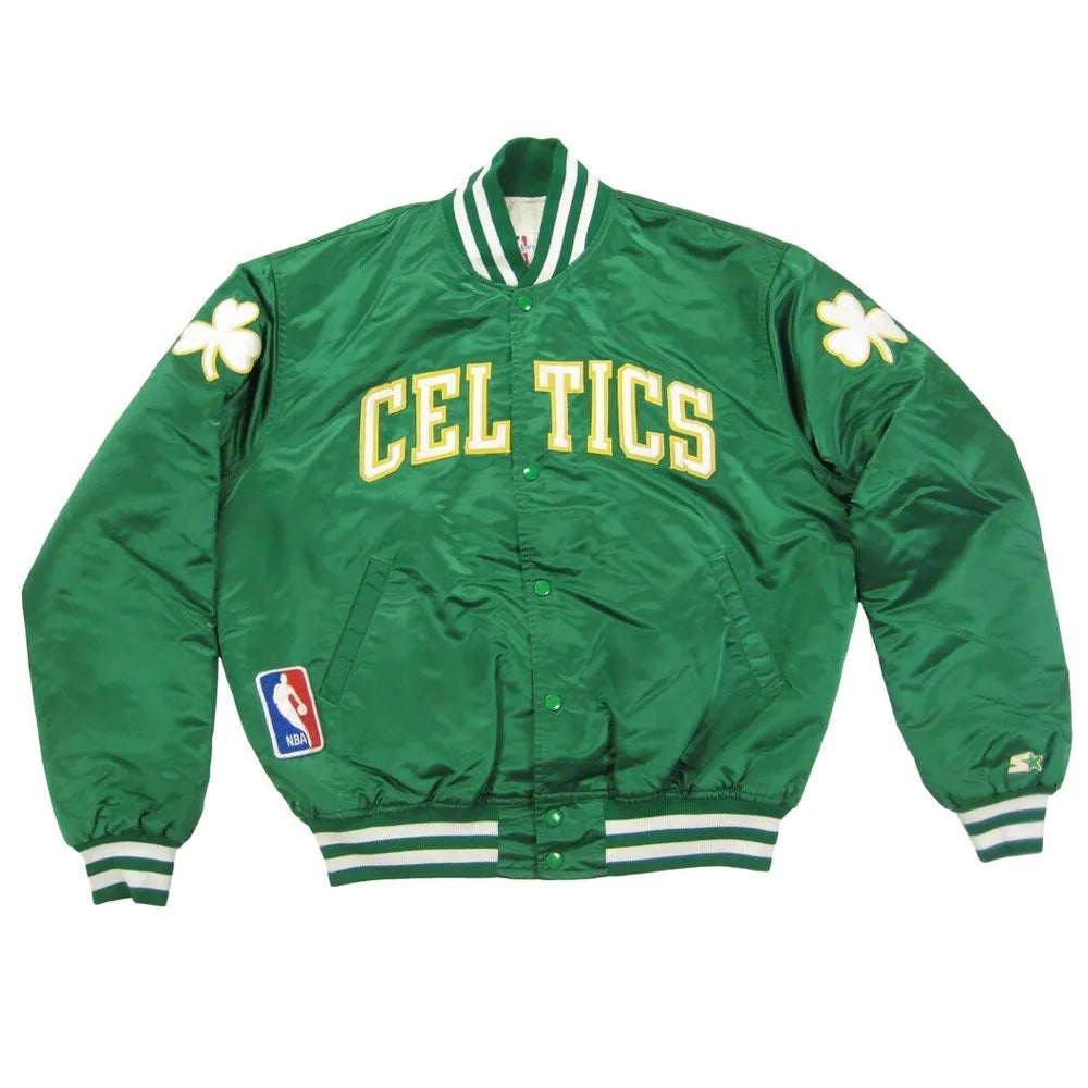 Boston Celtics Bomber Starter Jacket