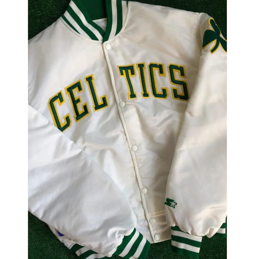 Boston Celtics Bomber Starter Jacket