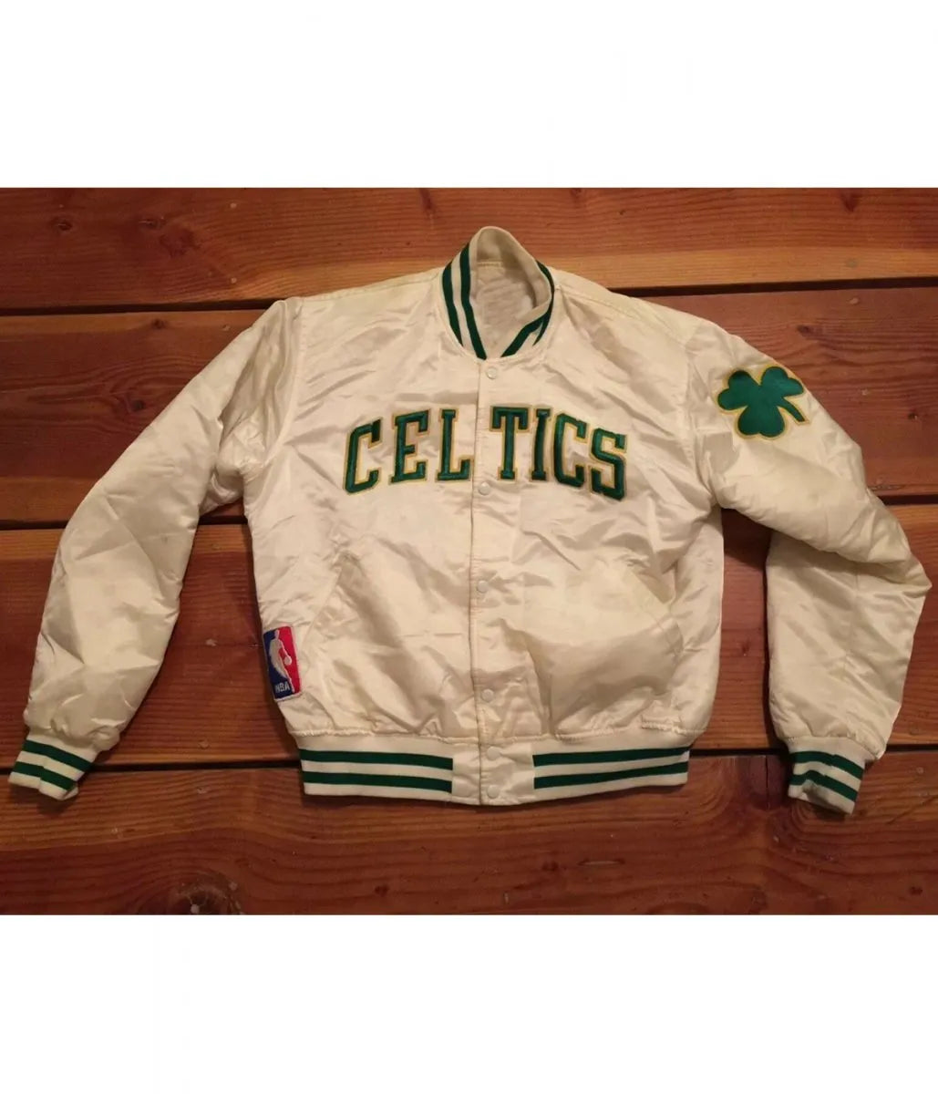 Boston Celtics Bomber Starter Jacket