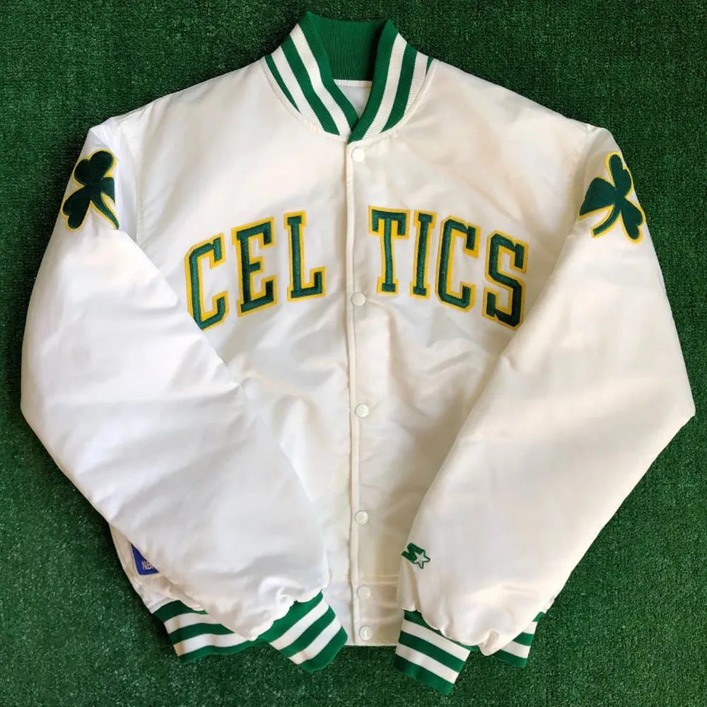 Boston Celtics Bomber Starter Jacket