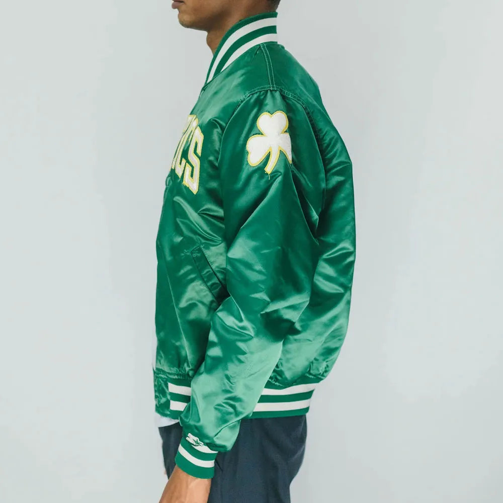 Boston Celtics Bomber Starter Jacket