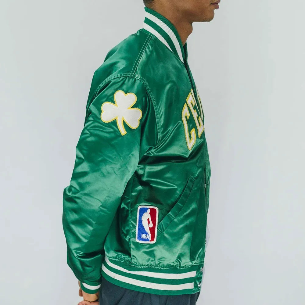 Boston Celtics Bomber Starter Jacket