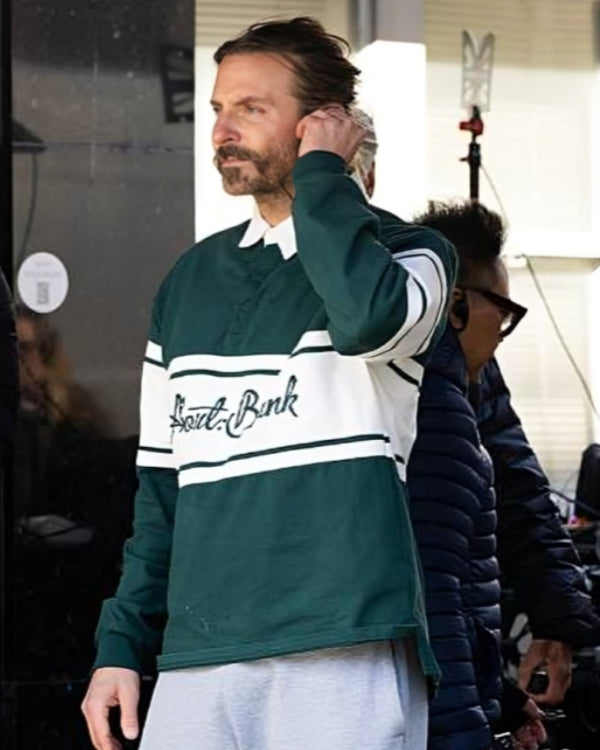 Bradley Cooper NY Green & White Shirt