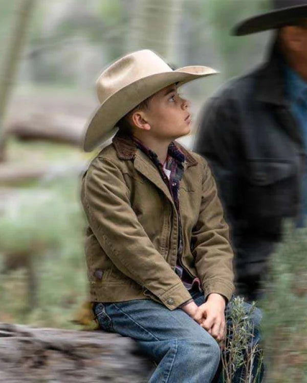 Brecken Merrill Yellowstone Season 3 Tate Dutton Jacket