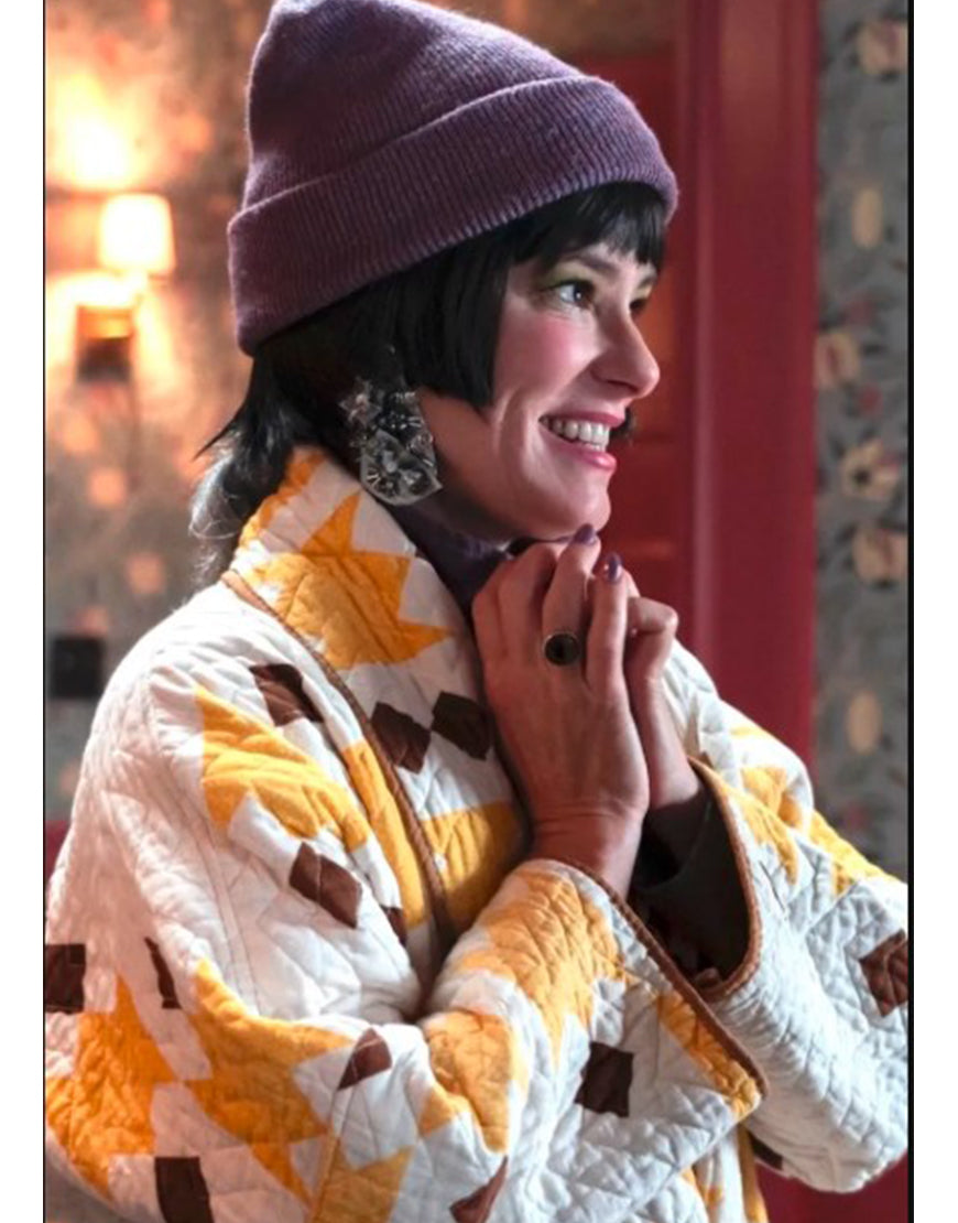 The Parenting 2025 Parker Posey Quilted Coat
