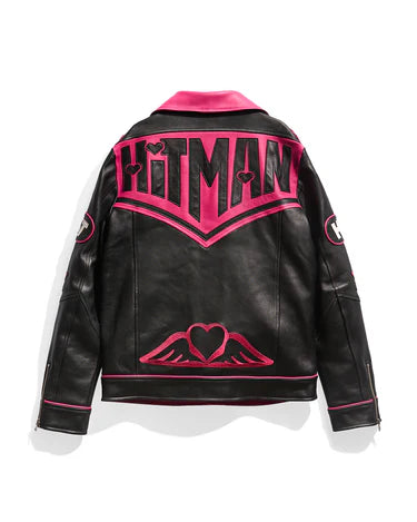 Bret Hart 1994 Biker Jacket