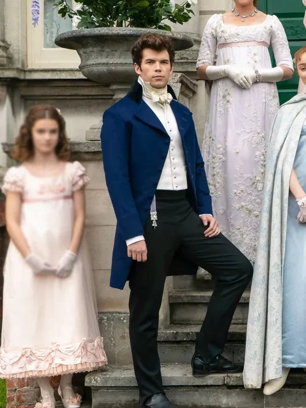 Bridgerton Colin Bridgerton Blue Tailcoat