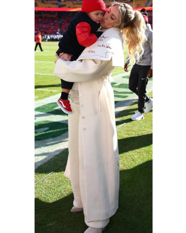 Brittany Mahomes Chiefs Vs Texans Game Coat