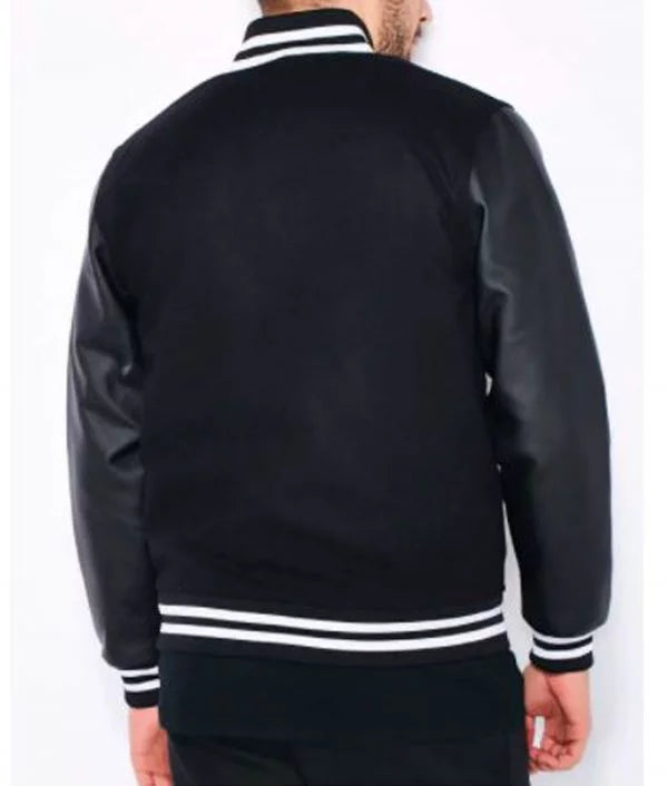 Brooklyn Dodgers Black Varsity Jacket
