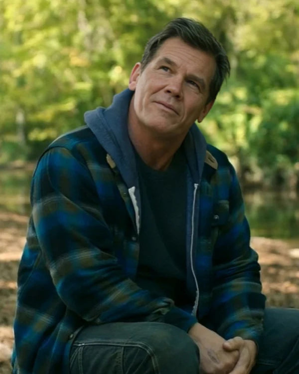 Brothers 2024 Josh Brolin Josh Plaid Jacket