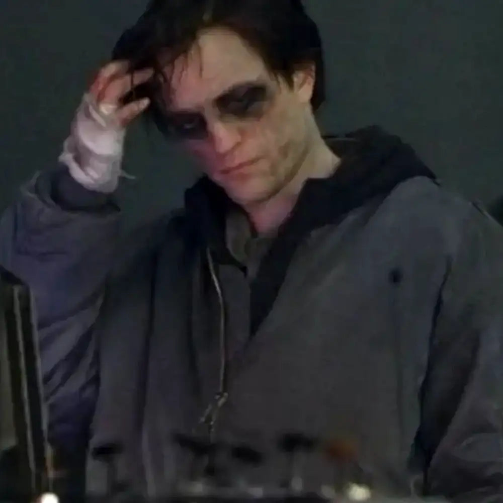 Bruce Wayne Drifter Grey Jacket