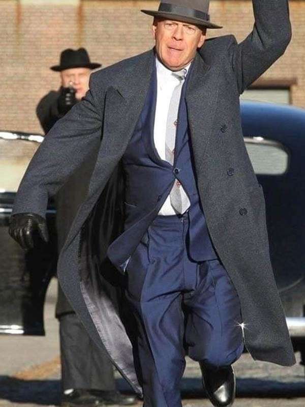 Bruce Willis Motherless Brooklyn Trench Coat
