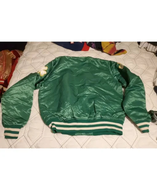 Men’s Vintage 80’s Starter Boston Retro Celtics Green Satin Jacket