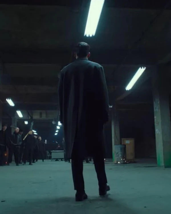 CLOY Hyun Bin Gray Long Coat