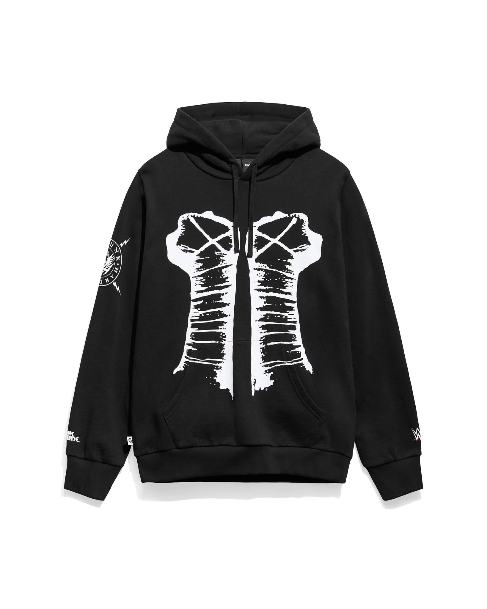 CMPunkFistsStraightEdgeHoodieFront