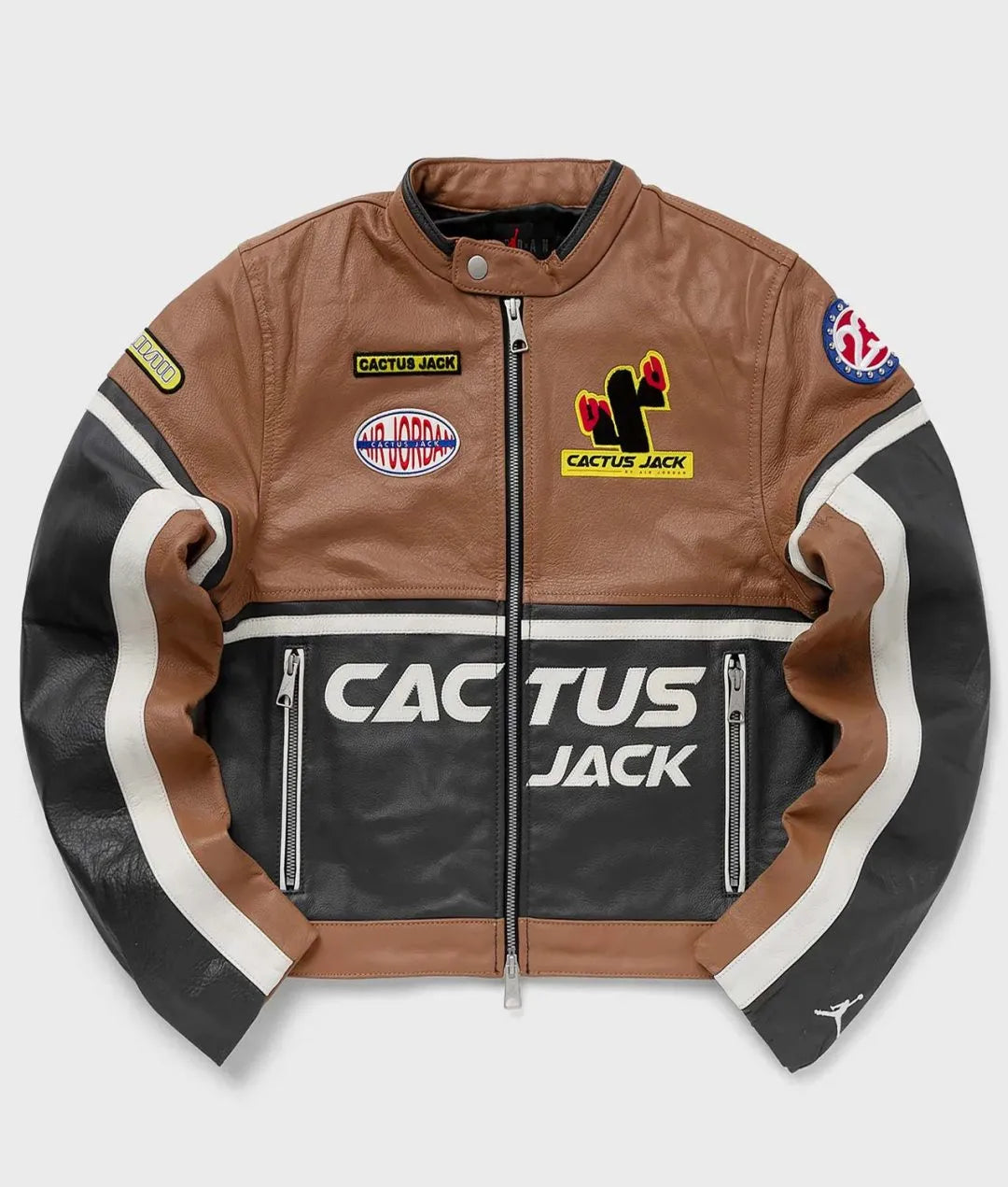 Cactus Air Jordan Leather Jacket