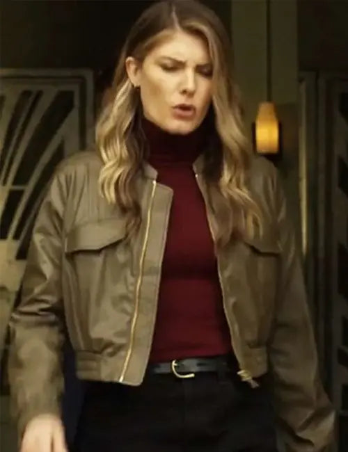 Quantum Leap S02 Addison Augustine Bomber Jacket