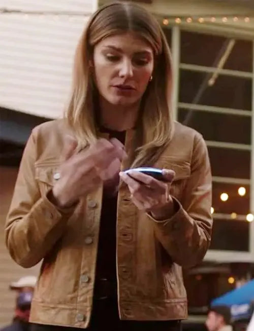 Quantum Leap S02 Addison Augustine Brown Leather Jacket