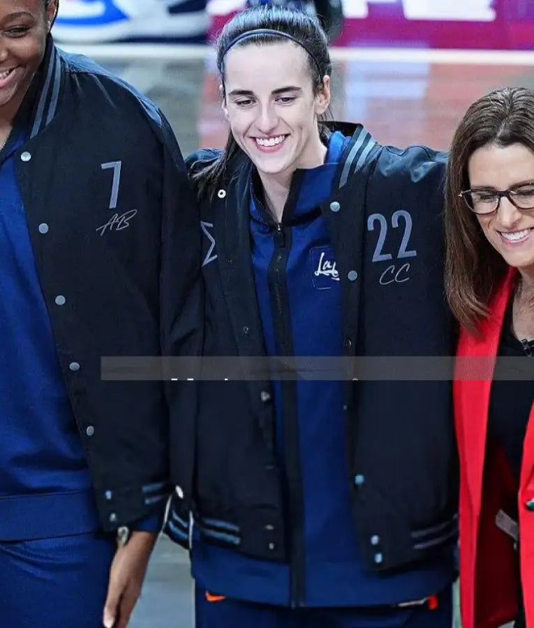 Caitlin Clark 2025 WNBA All Star jacket