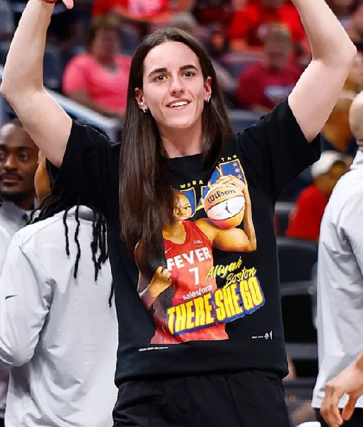 Caitlin Clark Aliyah Boston There She Go T-Shirt