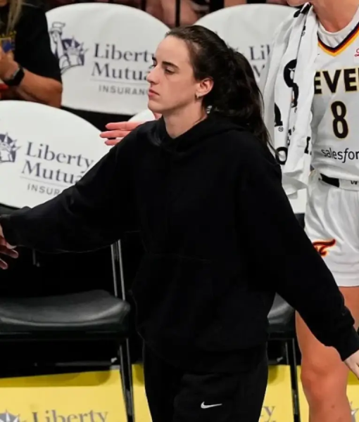 Caitlin Clark Indiana Fever 2025 Black Hoodie