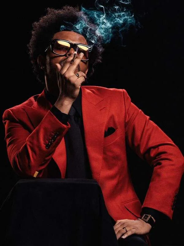 Dallas Jackets - The Weeknd Blinding Lights Blazer