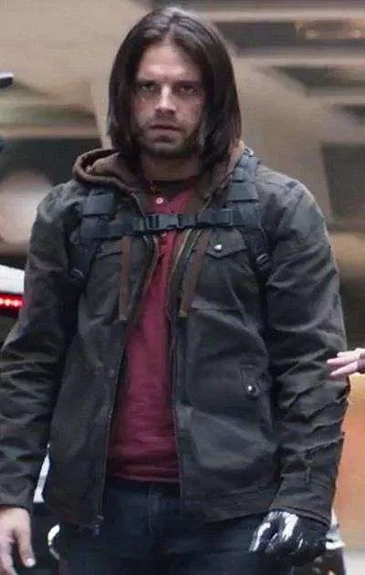 Civil War Bucky Barnes Jacket Cotton