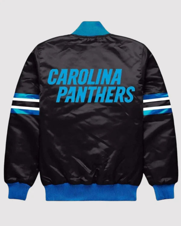 Carolina Panthers Black Varsity Jacket