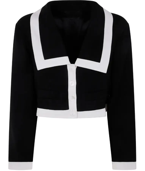 Celebs Go Dating S14 Anna Williamson White Trim Jacket