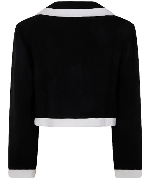 Celebs Go Dating S14 Anna Williamson White Trim Jacket