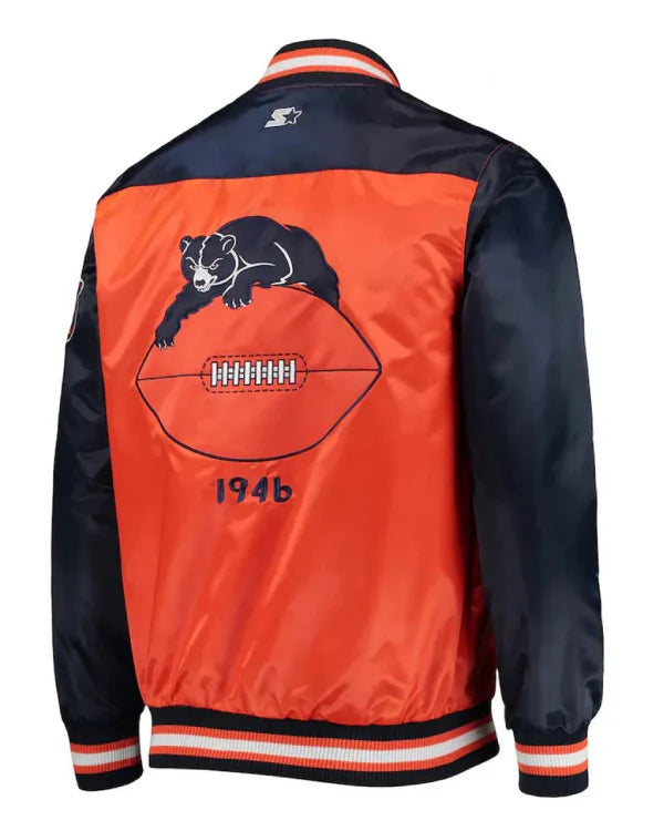 Chicago Bears The Tradition II Team Full-Snap Jacket