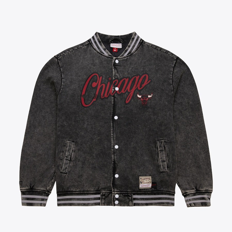 Chicago Bulls Oversized Varsity Jacket