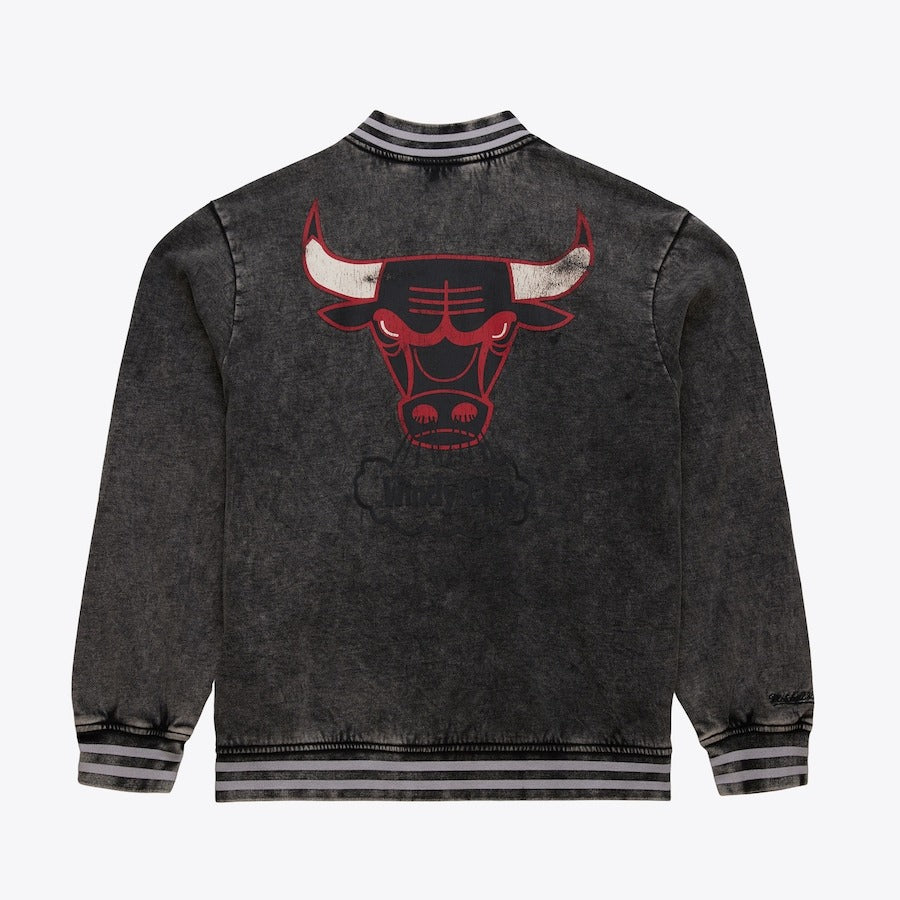 Chicago Bulls Oversized Varsity Jacket