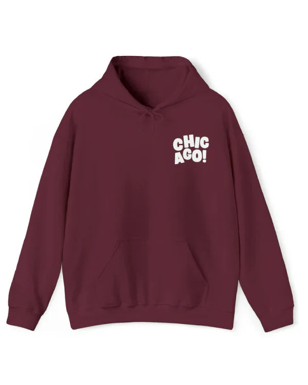 ChicagoHoodieSweatshirtmaroon