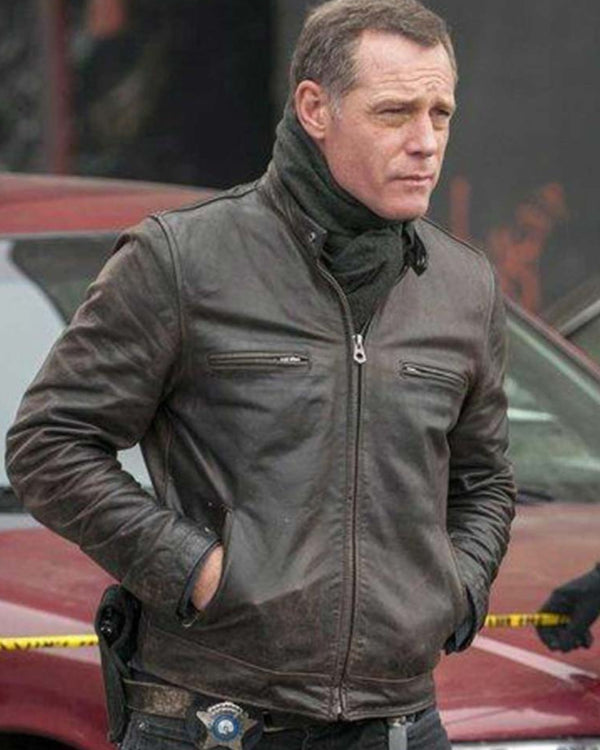 Chicago PD Hank Voight Leather Jacket