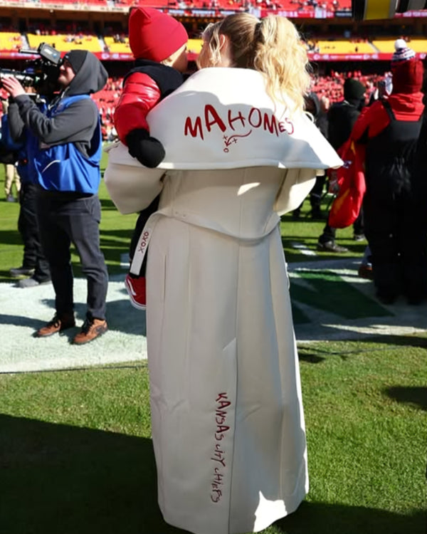Brittany Mahomes Chiefs Vs Texans Game Coat