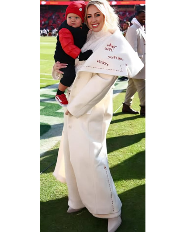 Brittany Mahomes Chiefs Vs Texans Game Coat