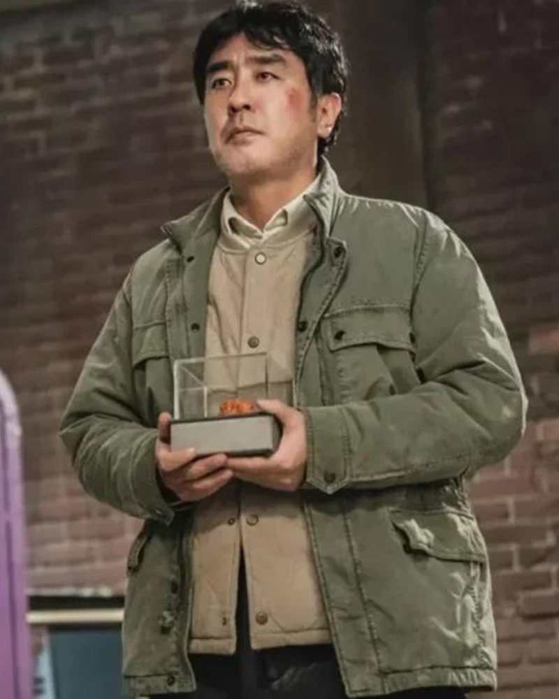 Ryu Seung-ryong Chicken Nugget 2024 Green Jacket