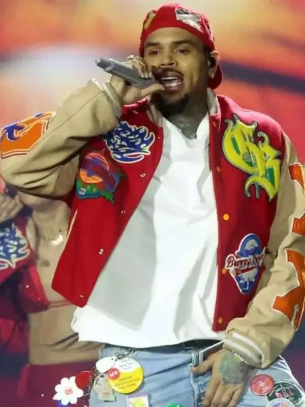 Chris Brown Breezy Bowl XX Varsity Jacket