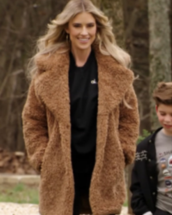 Christina In The Country S02 Christina Hall Brown Fur Coat