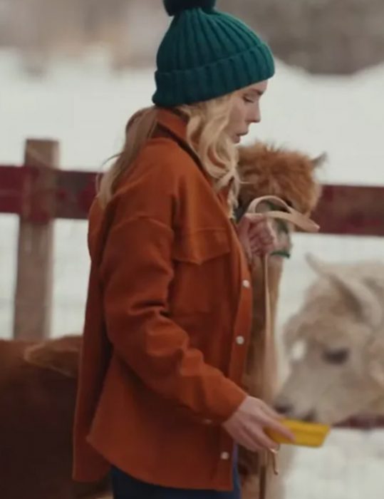 Christmas On The Alpaca Farm 2023 Kirsten Comerford Wool Jacket