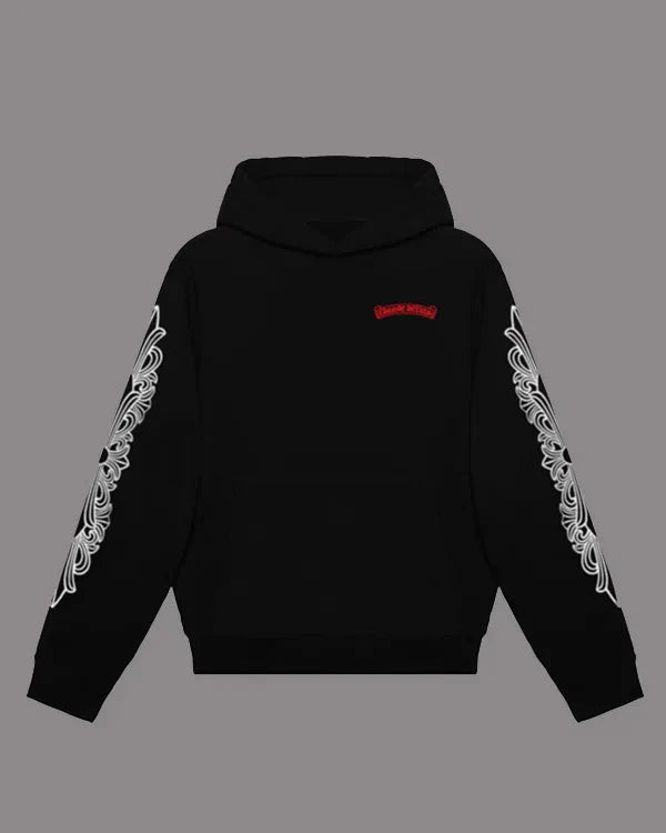 Chrome Hearts Matty Boy Flower Chomper Hoodie – Black