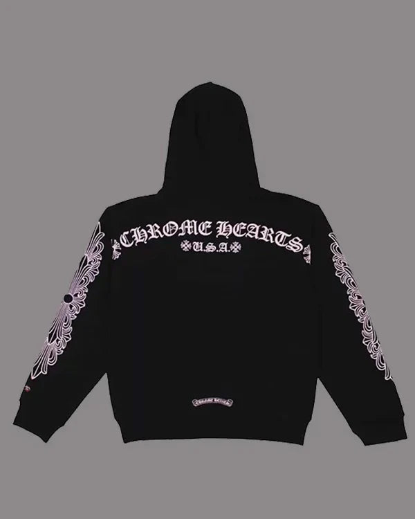 Chrome Hearts Matty Boy Shoulder Logo Hoodie