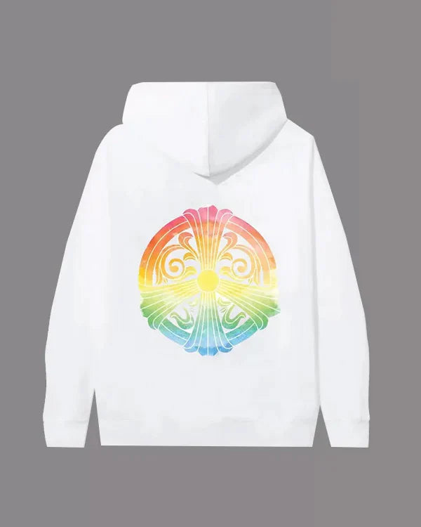 Chrome Hearts Peace N Love Hoodie – White