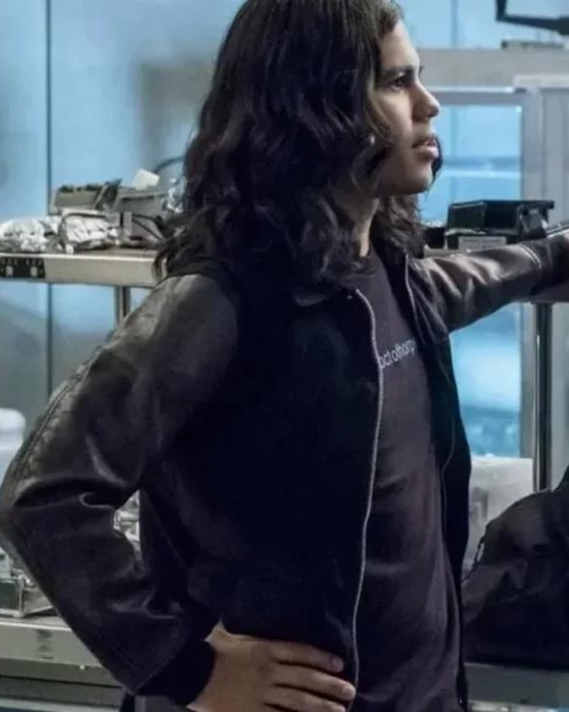 The Flash Cisco Ramon Black Bomber Jacket