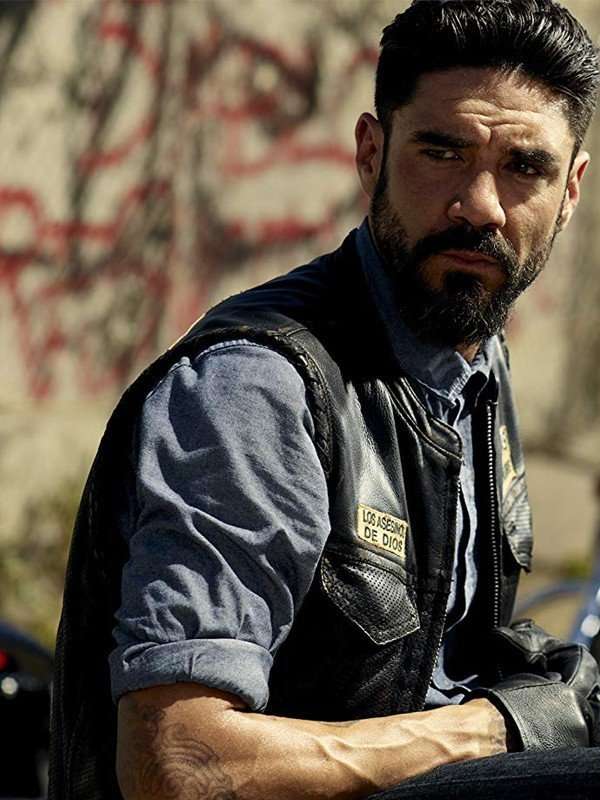 Angel Reyes Mayans M.C Leather Vest