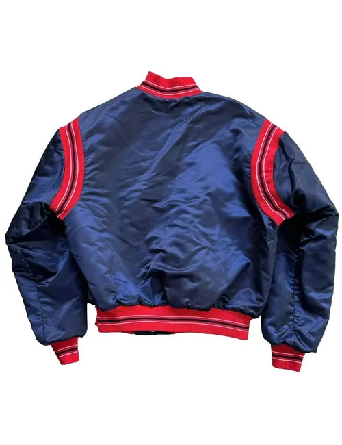 Cleveland Indians 1989 Satin Varsity Jacket