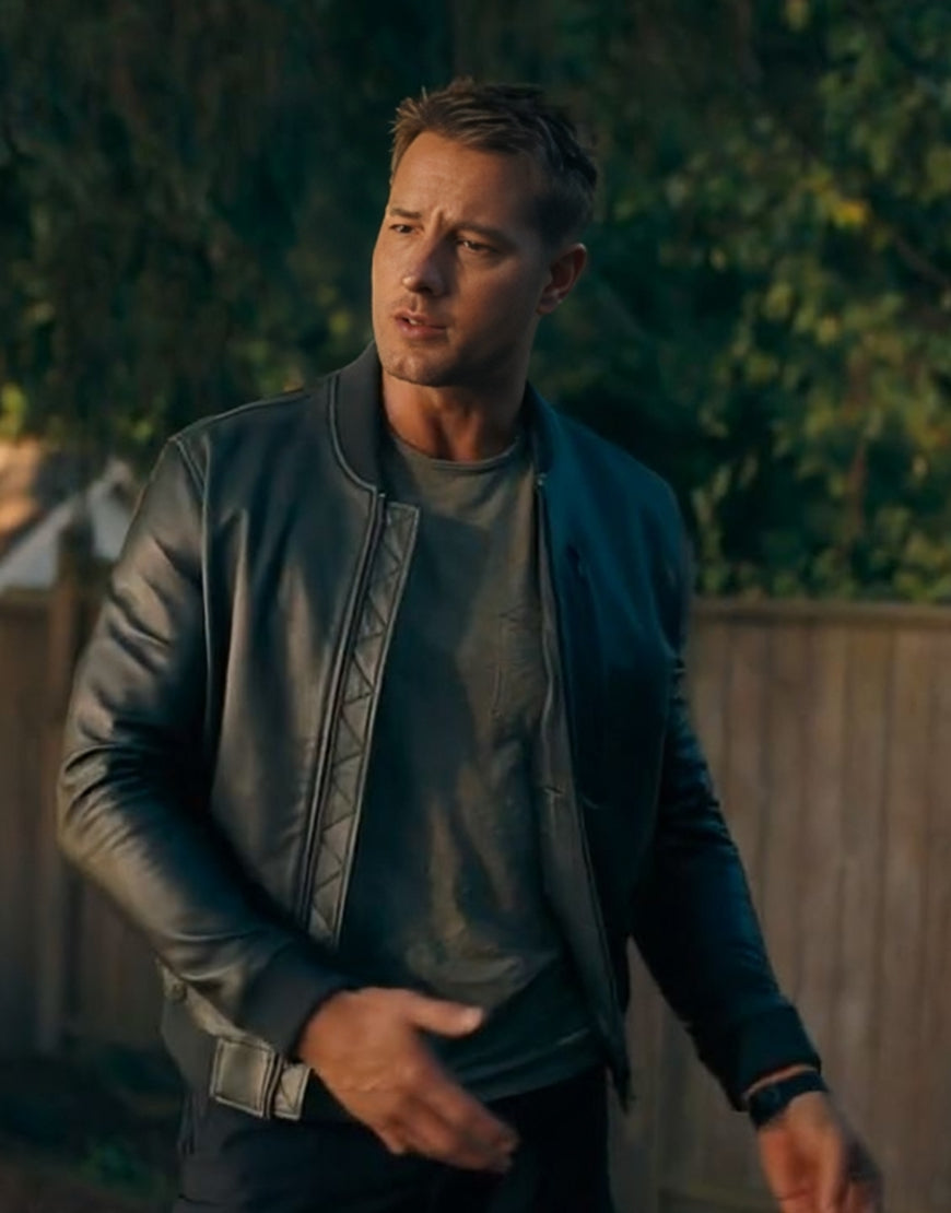 ColterShawTrackerSeason2JustinHartleyLeatherBomberJackets