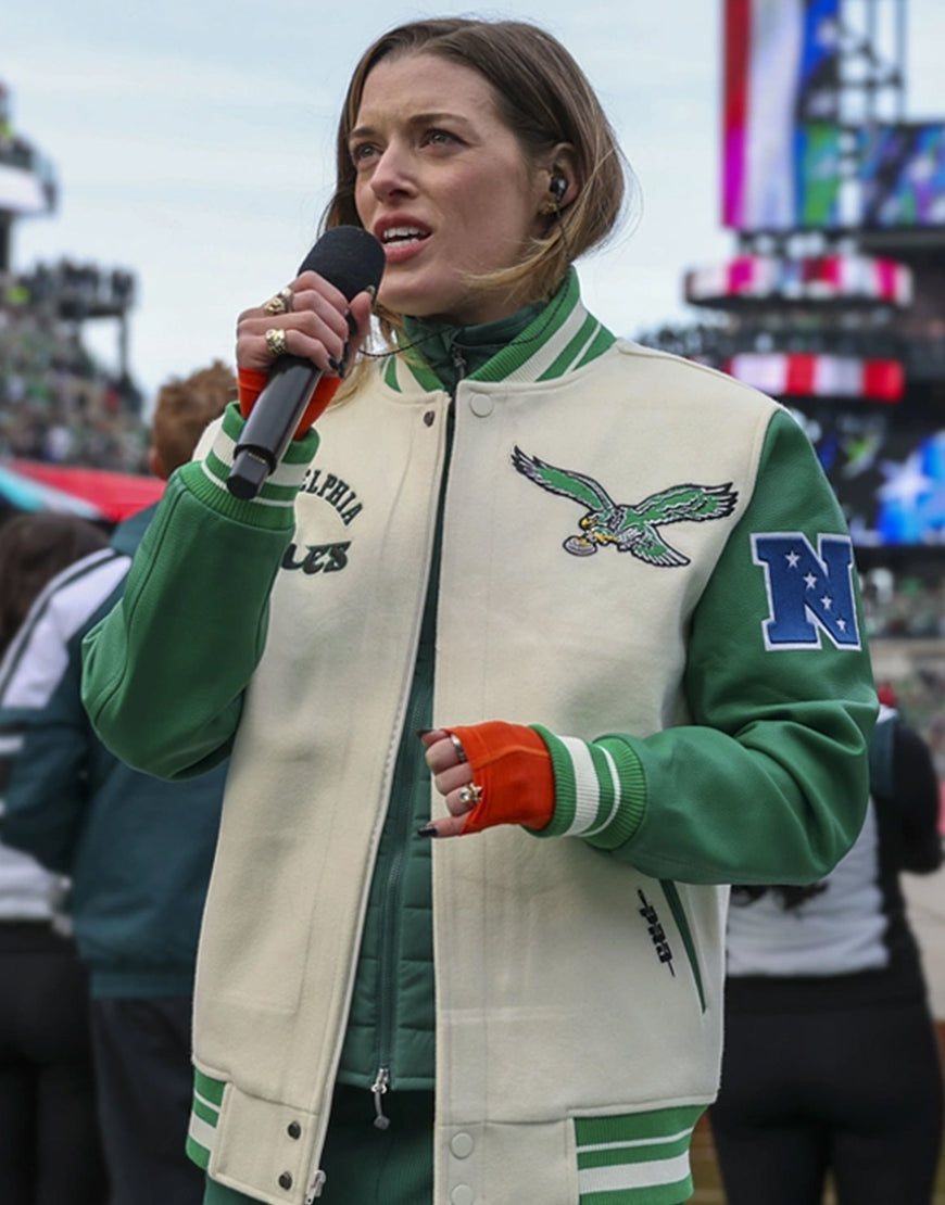 Mary Kate Morrissey Eagles Varsity Jacket