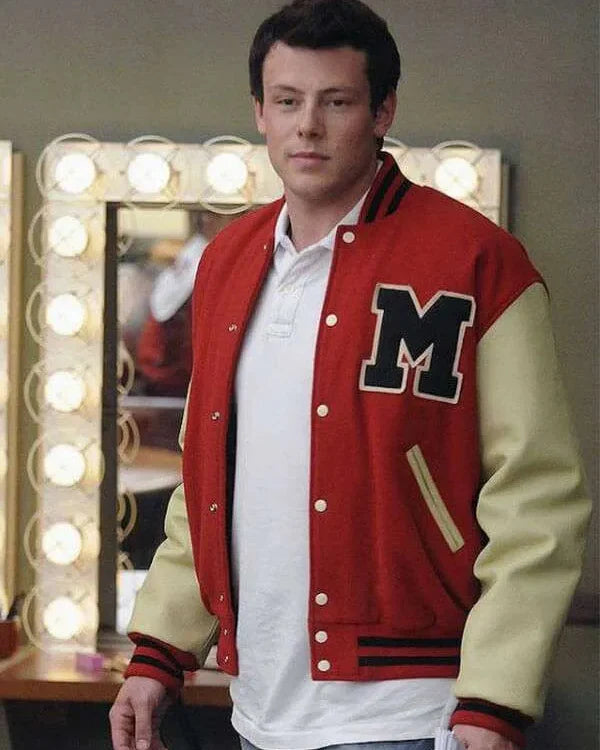 Cory Monteith Glee Letterman Jacket